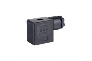 邵陽4V210 SBD黑色帶電磁閥線圈接線盒螺絲連接